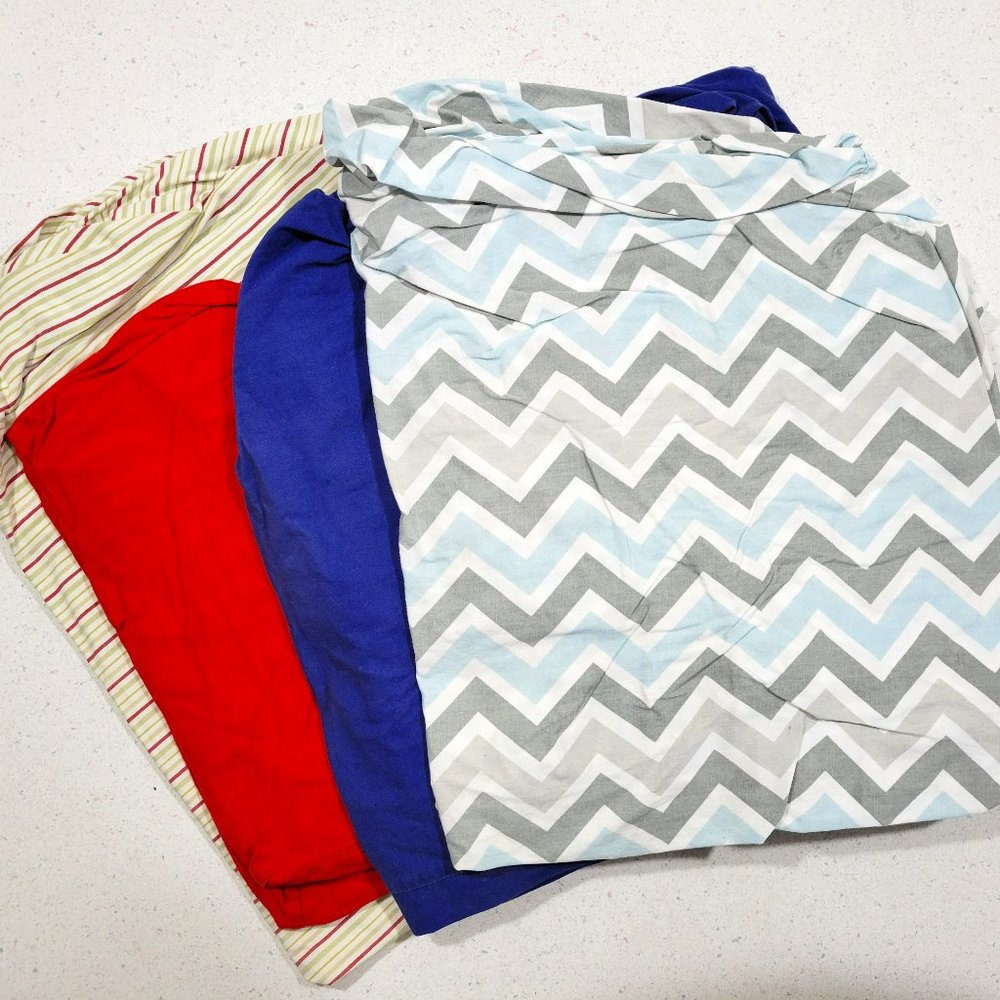 4 Crib / Toddler Bed Fitted Sheets